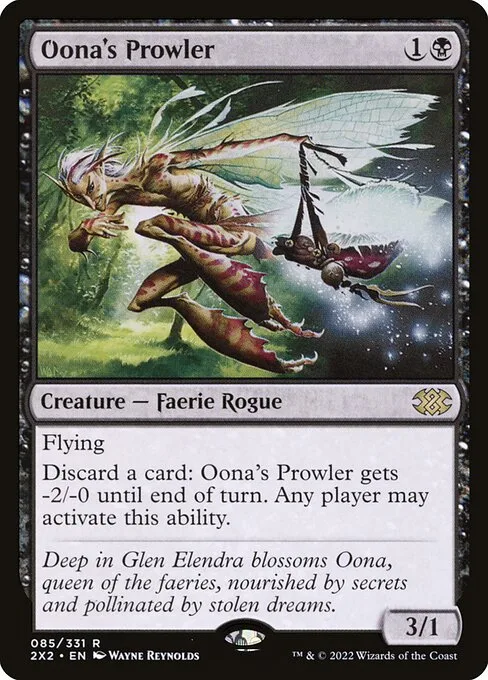 Oona's Prowler · Double Masters 2022 85/579