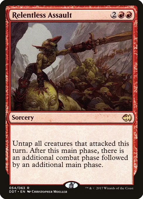 Relentless Assault · Duel Decks: Merfolk vs. Goblins 54/63