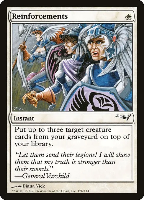 Reinforcements · Coldsnap Theme Decks 12b/62