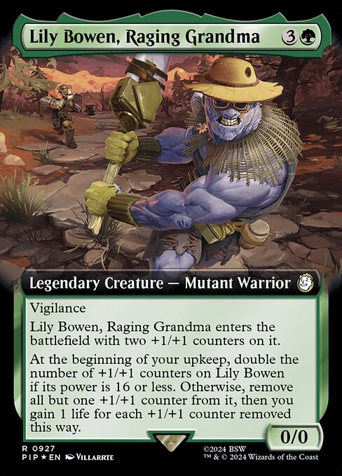 Lily Bowen, Raging Grandma · Fallout 927/1068