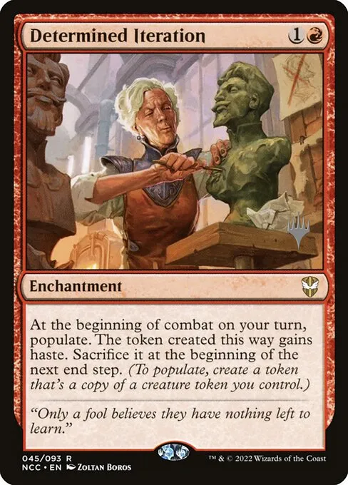 Determined Iteration · New Capenna Commander Promos 45p/75