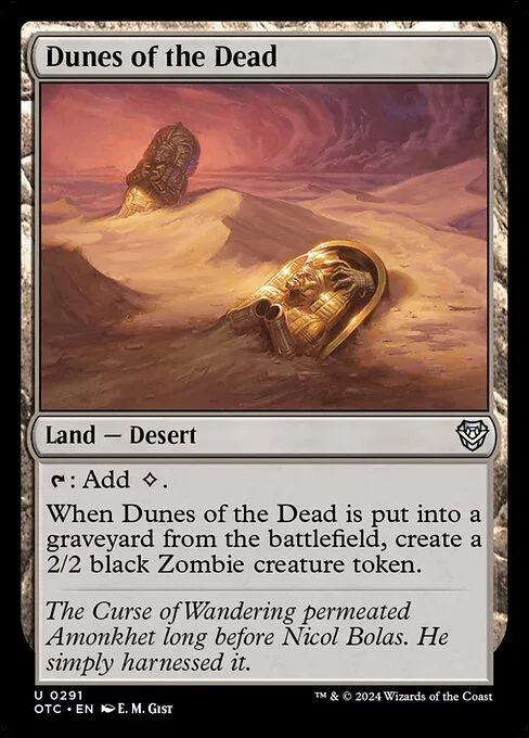 Dunes of the Dead · Outlaws of Thunder Junction Commander 291/342