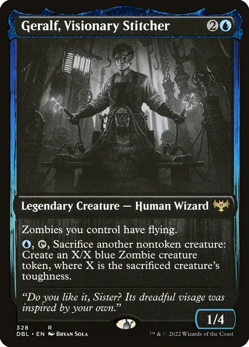 Geralf, Visionary Stitcher · Innistrad: Double Feature 328/535