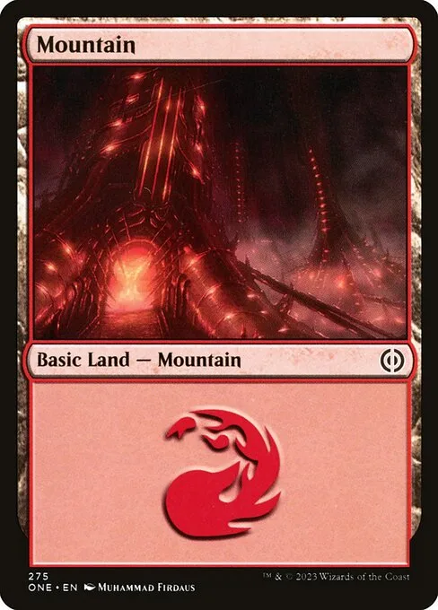 Mountain · Phyrexia: All Will Be One 275/479