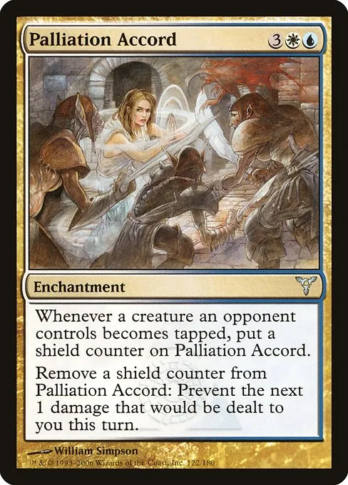 Palliation Accord · Dissension 122/180