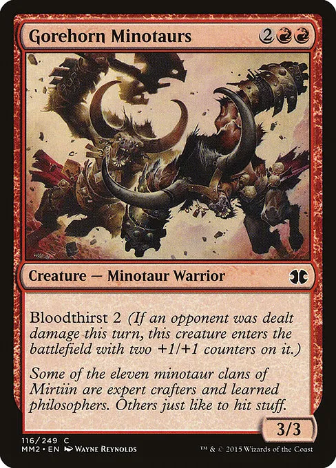 Gorehorn Minotaurs · Modern Masters 2015 116/249