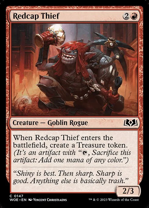 Redcap Thief · Wilds of Eldraine 147/381