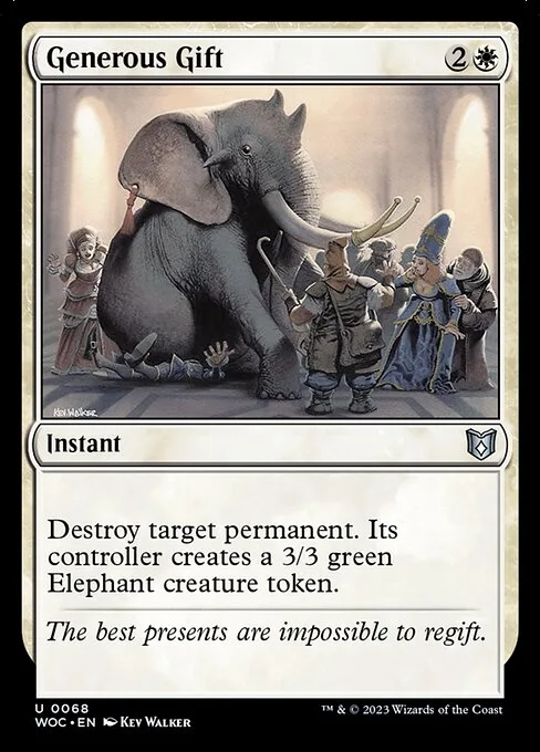 Generous Gift · Wilds of Eldraine Commander 68/173