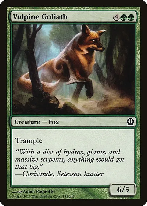 Vulpine Goliath · Theros 183/249