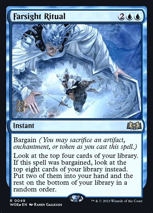 Farsight Ritual · Wilds of Eldraine Promos 49s/160