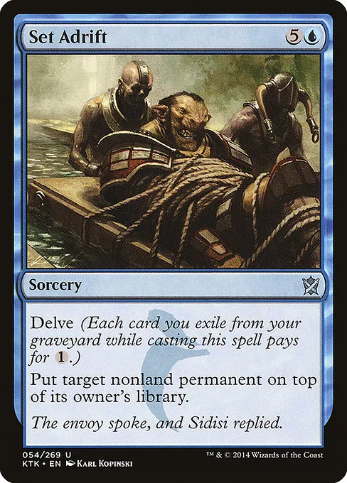 Set Adrift · Khans of Tarkir 54/293