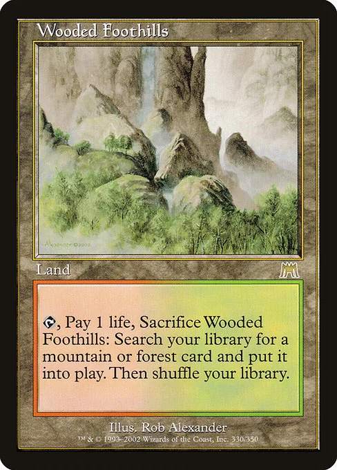 Wooded Foothills · Onslaught 330/351