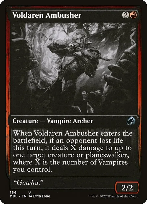 Voldaren Ambusher · Innistrad: Double Feature 166/535