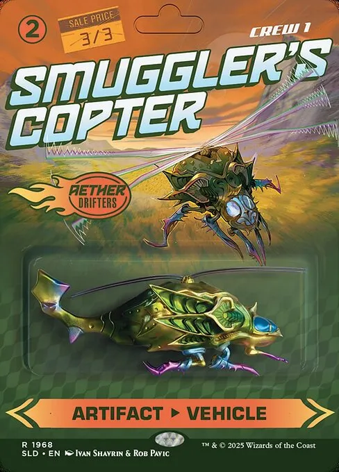 Smuggler's Copter // Smuggler's Copter · Secret Lair Drop 1968/2547
