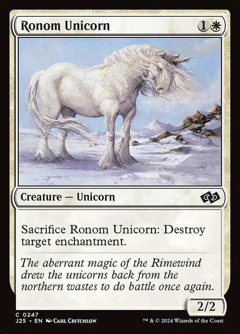 Ronom Unicorn · Foundations Jumpstart 247/779