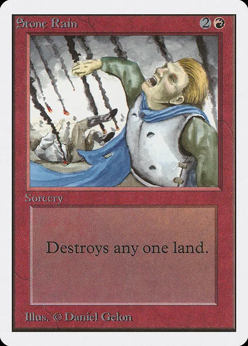 Stone Rain · Unlimited Edition 178/302