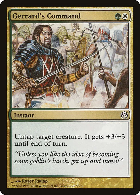 Gerrard's Command · Duel Decks: Phyrexia vs. the Coalition 53/71