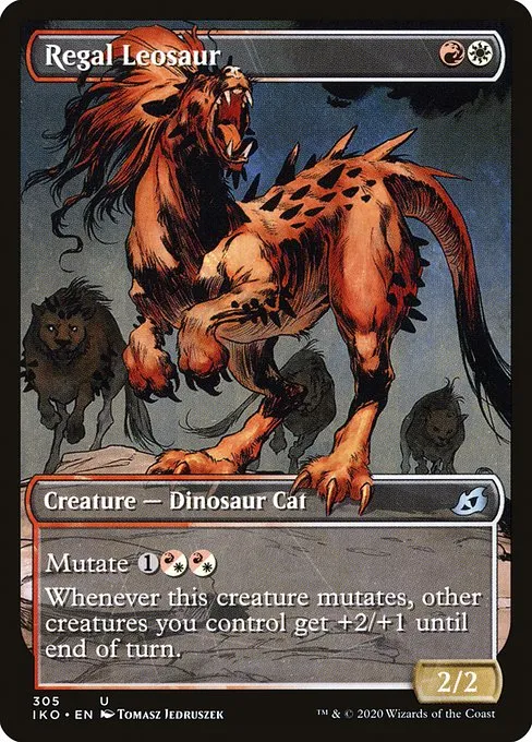 Regal Leosaur · Ikoria: Lair of Behemoths 305/390