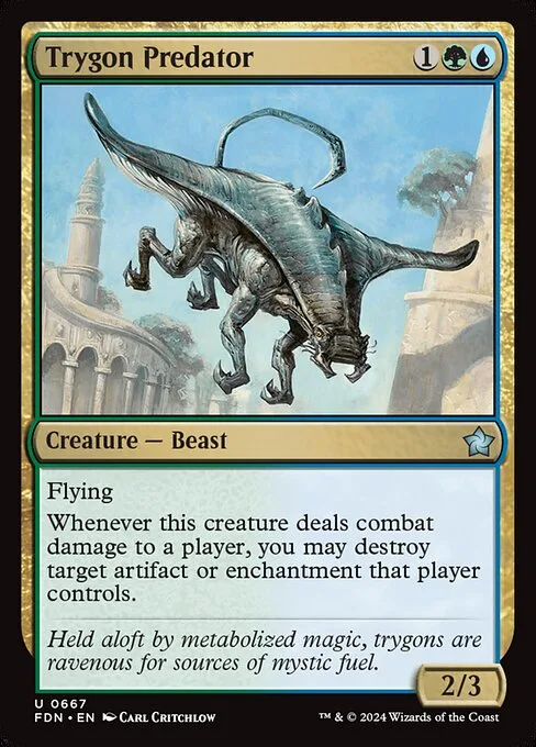 Trygon Predator · Foundations 667/771