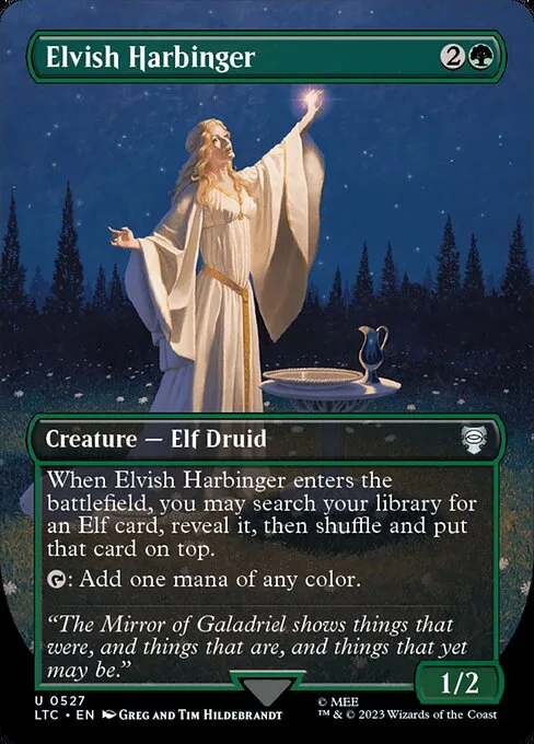Elvish Harbinger · Tales of Middle-earth Commander 527/591