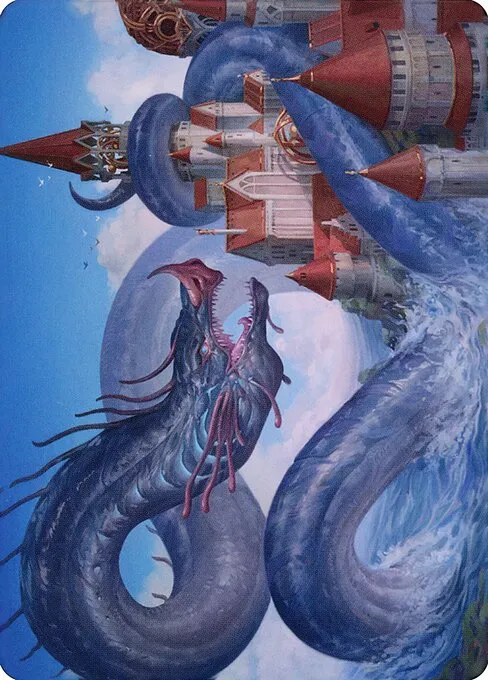 Tolarian Terror // Tolarian Terror · Dominaria United Art Series 18/81