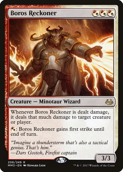 Boros Reckoner · Modern Masters 2017 206/249