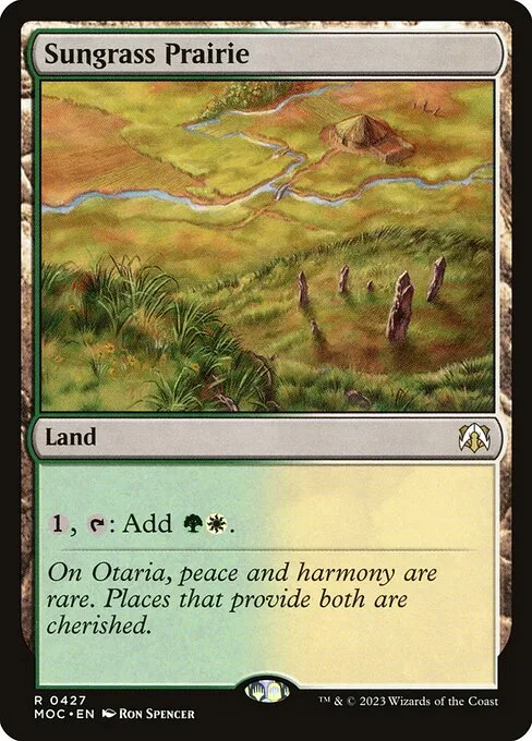 Sungrass Prairie · March of the Machine Commander 427/450