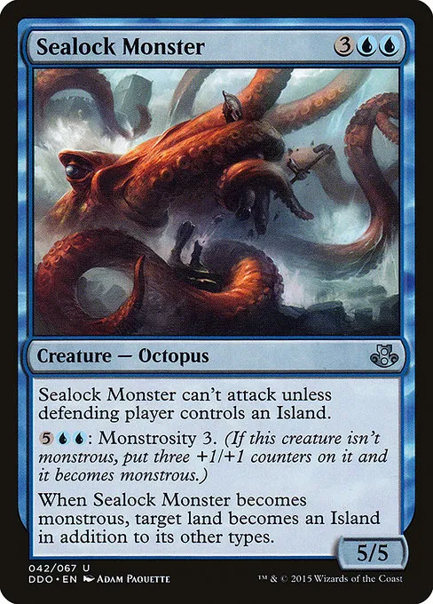 Sealock Monster · Duel Decks: Elspeth vs. Kiora 42/67