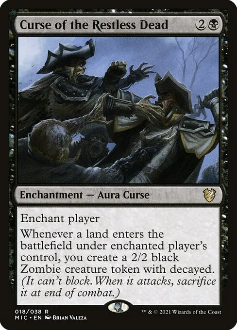 Curse of the Restless Dead · Midnight Hunt Commander 18/187