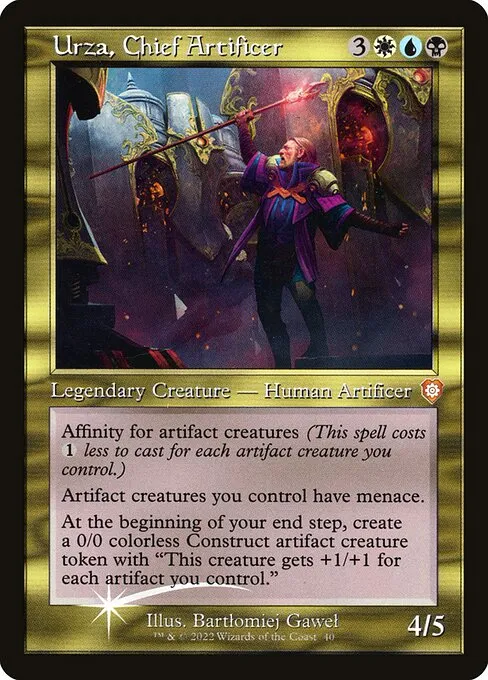 Urza, Chief Artificer · The Brothers' War Commander 40/209
