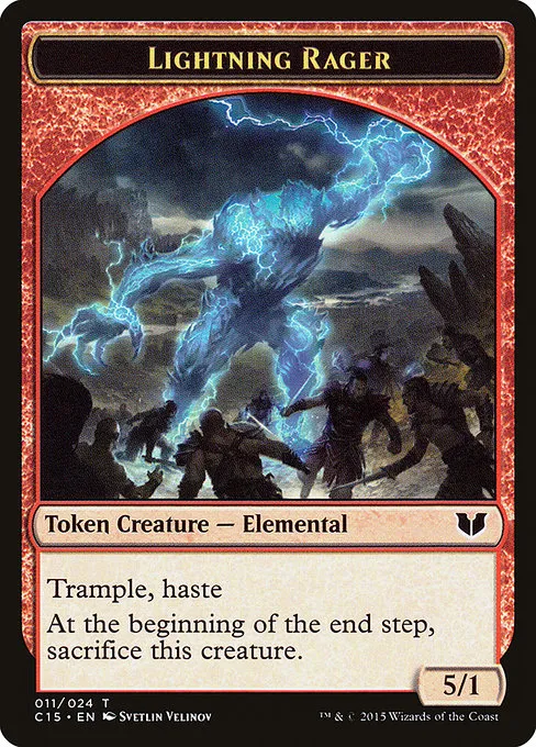 Lightning Rager · Commander 2015 Tokens 11/25