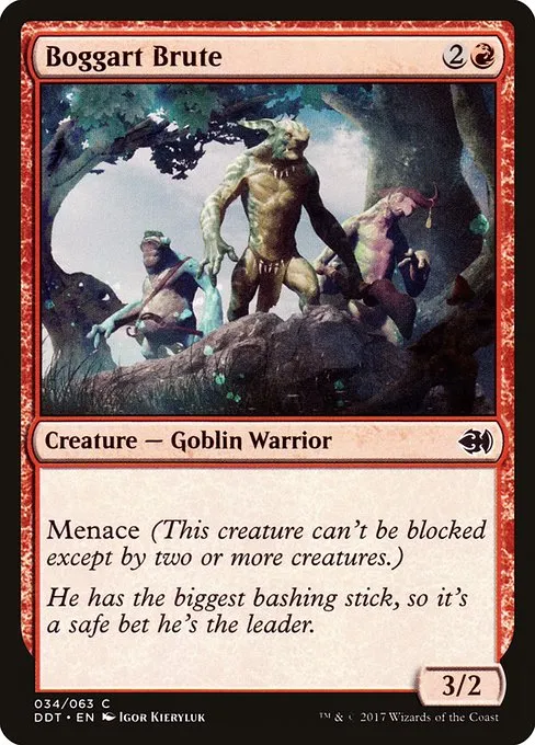 Boggart Brute · Duel Decks: Merfolk vs. Goblins 34/63