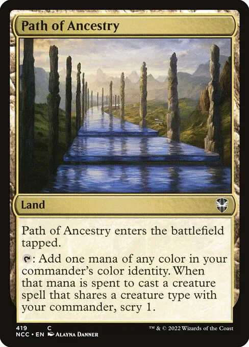 Path of Ancestry · New Capenna Commander 419/447