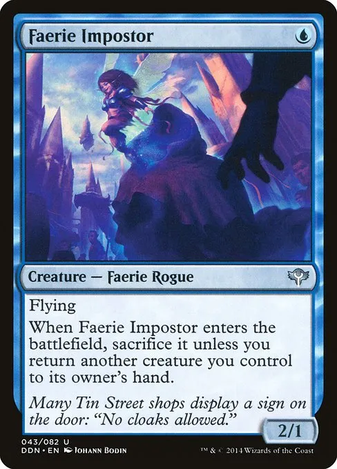 Faerie Impostor · Duel Decks: Speed vs. Cunning 43/82