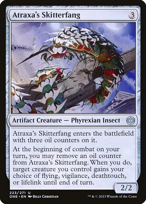 Atraxa's Skitterfang · Phyrexia: All Will Be One 223/479