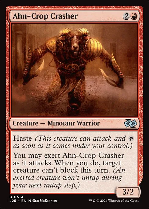 Ahn-Crop Crasher · Foundations Jumpstart 514/779