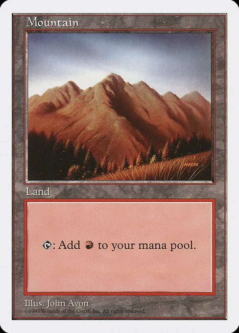 Mountain · Fifth Edition 444/460
