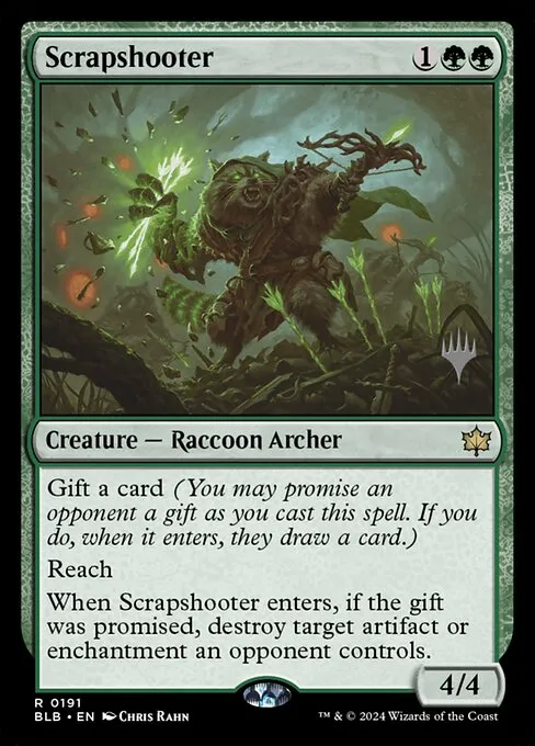 Scrapshooter · Bloomburrow Promos 191p/160