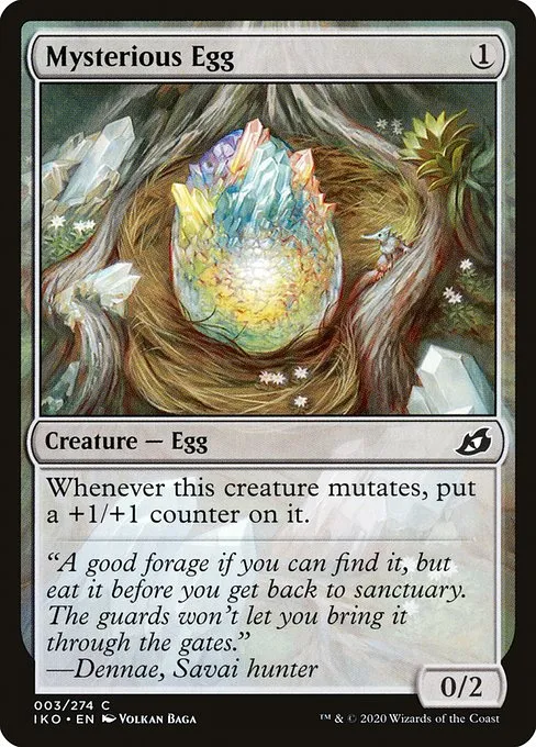 Mysterious Egg · Ikoria: Lair of Behemoths 3/390