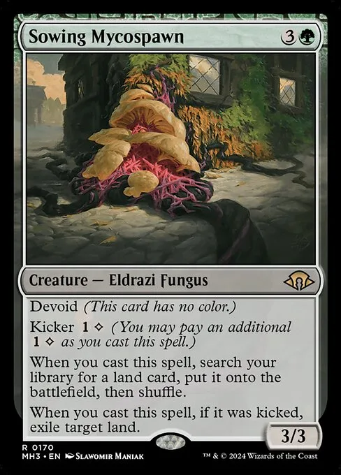 Sowing Mycospawn · Modern Horizons 3 170/528