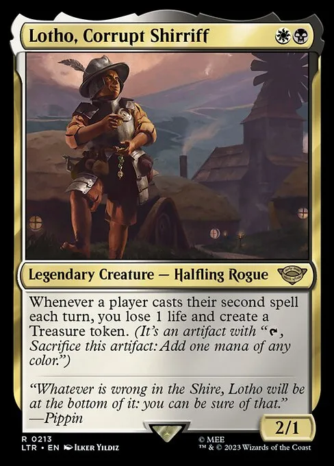 Lotho, Corrupt Shirriff · The Lord of the Rings: Tales of Middle-earth 213/856