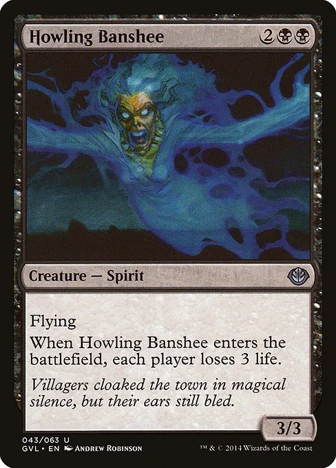 Howling Banshee · Duel Decks Anthology: Garruk vs. Liliana 43/63