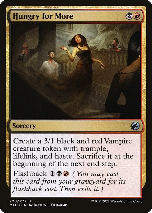 Hungry for More · Innistrad: Midnight Hunt 228/399