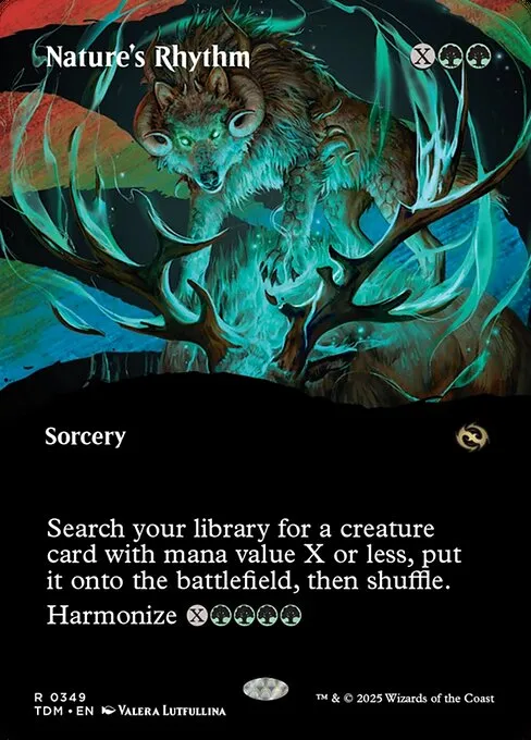 Nature's Rhythm · Tarkir: Dragonstorm 349/427