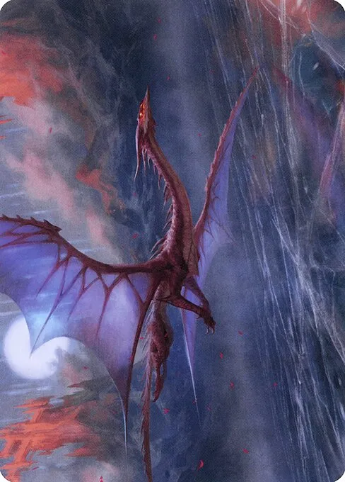 Manaform Hellkite // Manaform Hellkite · Crimson Vow Art Series 46/81