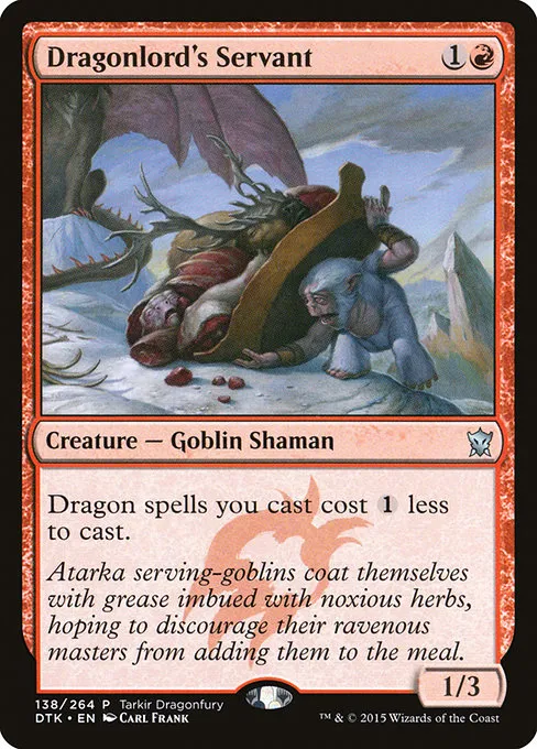 Dragonlord's Servant · Tarkir Dragonfury 138/4
