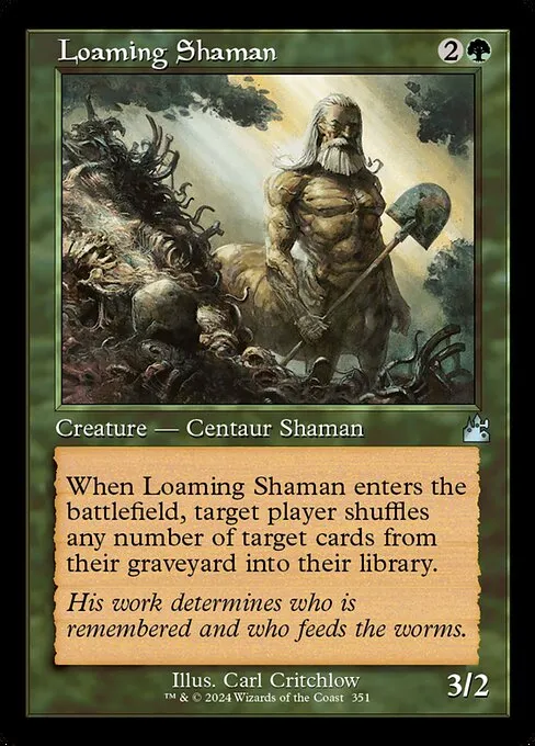 Loaming Shaman · Ravnica Remastered 351/531