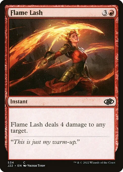 Flame Lash · Jumpstart 2022 534/835