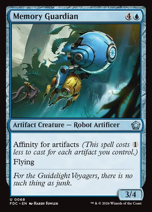 Memory Guardian · Foundations Commander 68/3