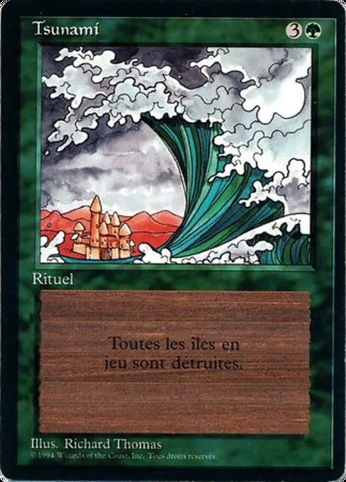Tsunami · Foreign Black Border 222/307